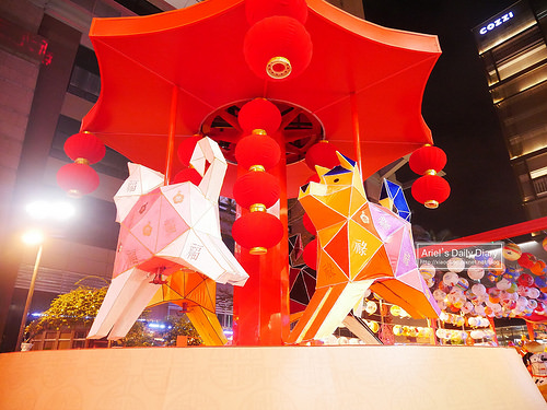 【2018台南花燈】新光三越小西門十犬十美綵燈節,過年花燈搶先開跑