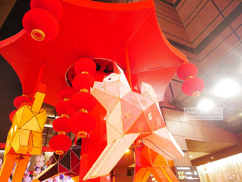 【2018台南花燈】新光三越小西門十犬十美綵燈節,過年花燈搶先開跑