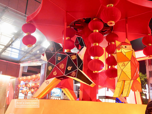 【2018台南花燈】新光三越小西門十犬十美綵燈節,過年花燈搶先開跑