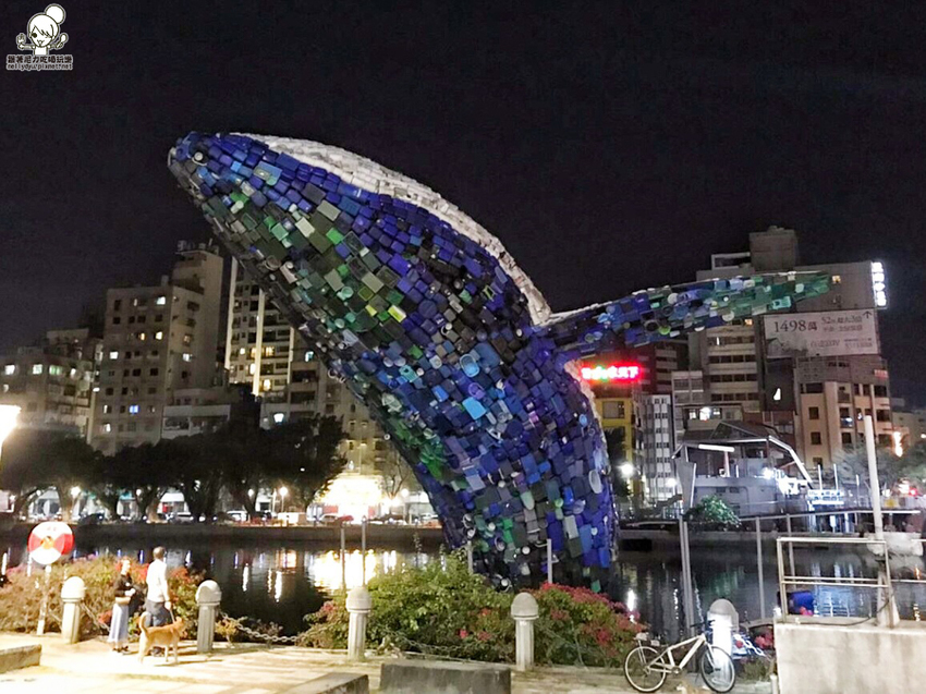 高雄景點 愛河 高雄旅遊 打卡熱點 IG熱點 好拍 愛之鯨