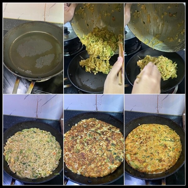 高雄市楠梓區【家樂福韓國泡麵推薦/宵夜泡麵開箱 】比辛辣麵好吃的泡麵🔥【Kmarket】韓式火辛拉麵袋裝泡麵,香辣