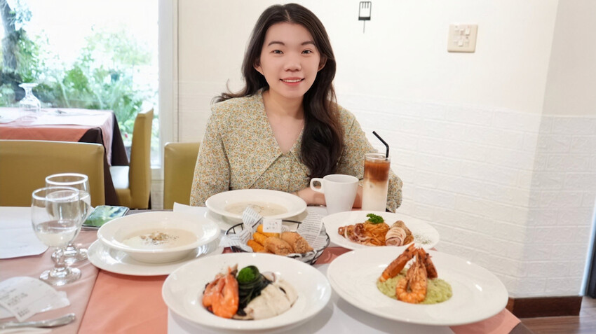 [嘉義美食] 白話文學義大利麵｜嘉義蘭潭美食推薦！隱藏打卡點超美白色洋房！