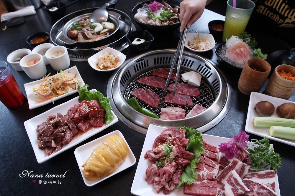 嘉義色鼎日式無煙燒肉。439元起平價燒肉吃到飽,小牛菲力/厚切沙朗牛小排/海鮮大拼盤任你吃,附贈鍋物湯底 - Nana愛旅行札記