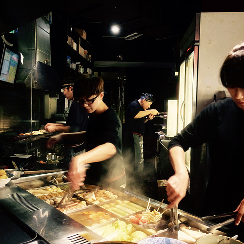 【內湖區/葫洲站】太鼓判-關東煮居酒屋 多年依然人氣滾滾