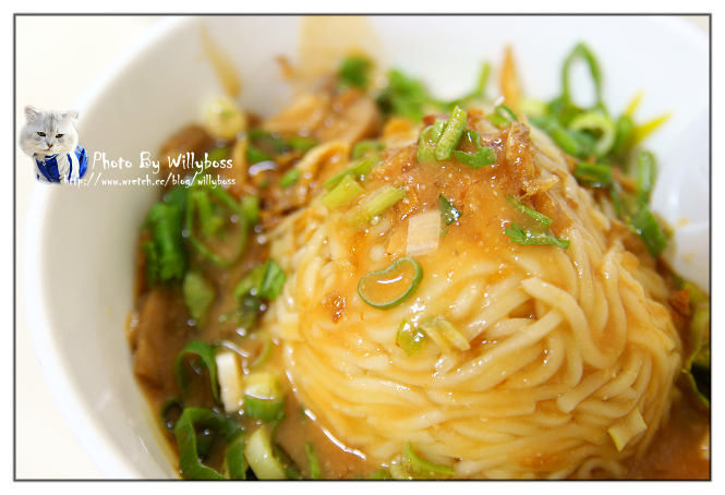 乾切仔麵+黃金蛋=王牌－達摩麵店(桃園大溪)