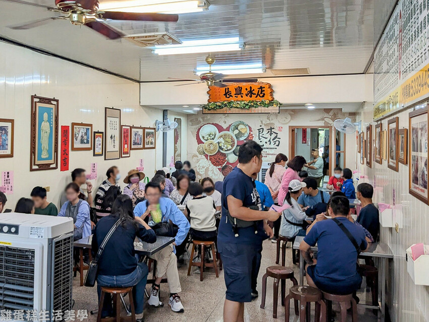 【雲林食記】長興圓仔冰 - 門口滿滿的排隊人潮，綜合圓仔冰配