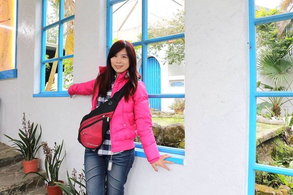 56號藍色公路咖啡：【雲林景點】古坑56號藍色公路咖啡。純白LOVE愛戀造景/咖啡、小火鍋、義大利麵、手工輕食鬆餅、下午茶/藍白色希臘地中海異國風情景觀咖啡廳/製造浪漫的約會求婚聖地