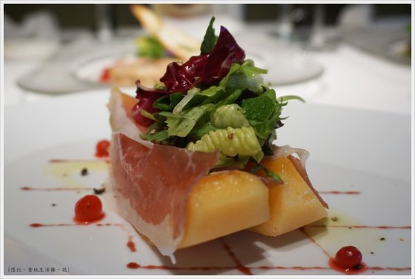 法三小館-22-薄荷蜜瓜帕瑪生火腿.JPG