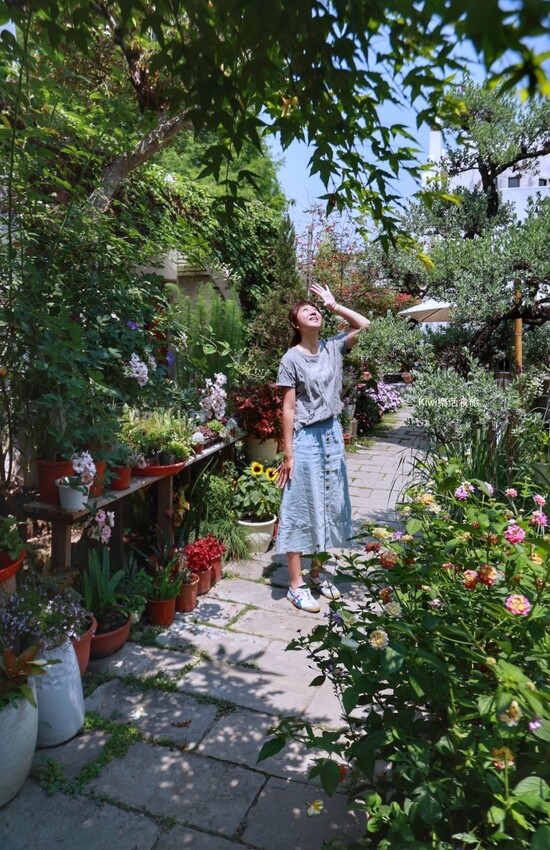 田尾綠海咖啡館︱彰化田尾公路花園白色地中海建築.品嚐咖啡、下午茶輕食～歐式庭園隨手拍都好看！