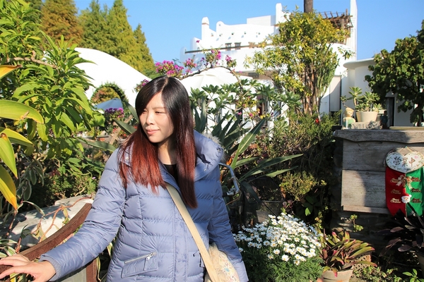 綠海咖啡館：【彰化田尾景點】綠海咖啡館~歐式的異國情調，白色希臘城堡，婚紗美拍聖地