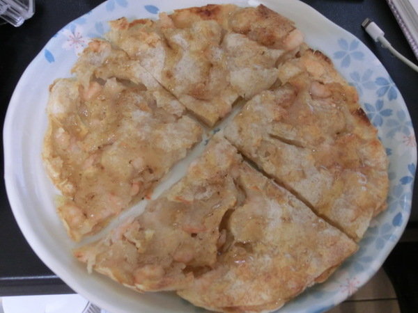 湄南小鎮-月亮蝦餅：湄南小鎮月亮蝦餅~原來在家使用烤箱也能烘烤出好吃的蝦餅喔!又香又脆~大人小孩都愛吃^^