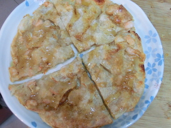 湄南小鎮-月亮蝦餅：湄南小鎮月亮蝦餅~原來在家使用烤箱也能烘烤出好吃的蝦餅喔!又香又脆~大人小孩都愛吃^^