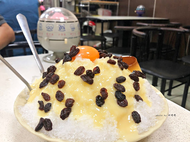 【彰化 市區】彰化木瓜牛乳大王創始店🍮🍨彰化孔廟前，八卦山大佛也在附近，除了木瓜牛奶外，月見冰好特別，古早味布丁也令人回味，價格也不貴，高人氣居高不下！！