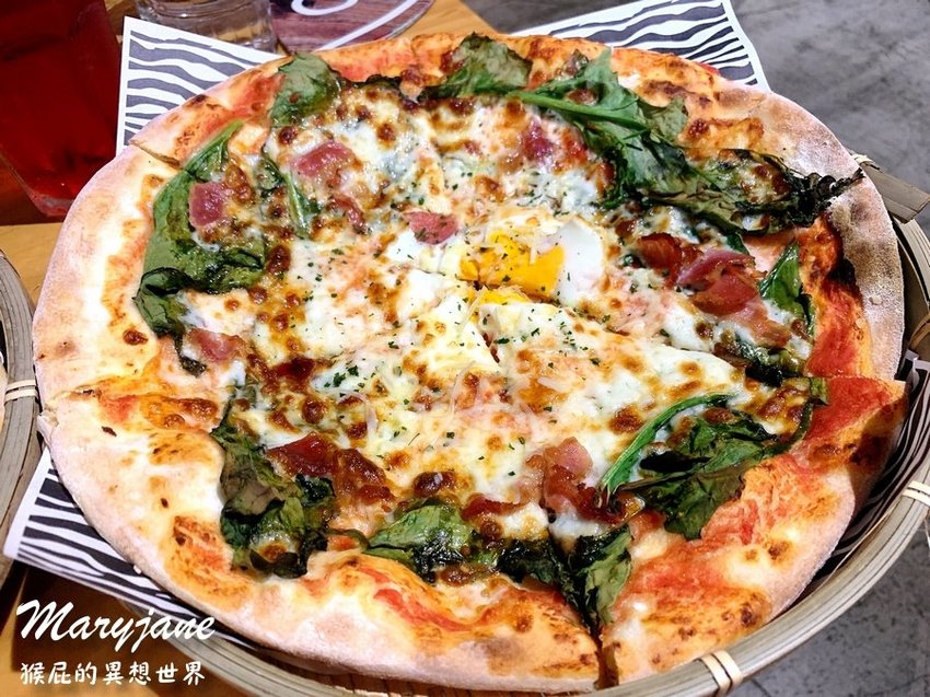 【台北師大】師大有名的薄片披薩-Maryjane Pizza瑪莉珍披薩!商業午餐9吋披薩140元!KLOOK瑪莉珍披薩優惠餐卷! @猴屁的異想世界