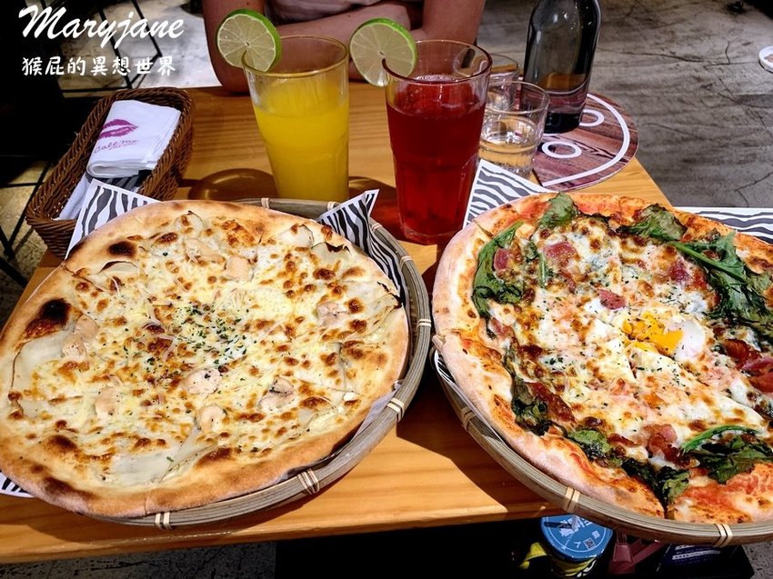 【台北師大】師大有名的薄片披薩-Maryjane Pizza瑪莉珍披薩!商業午餐9吋披薩140元!KLOOK瑪莉珍披薩優惠餐卷! @猴屁的異想世界