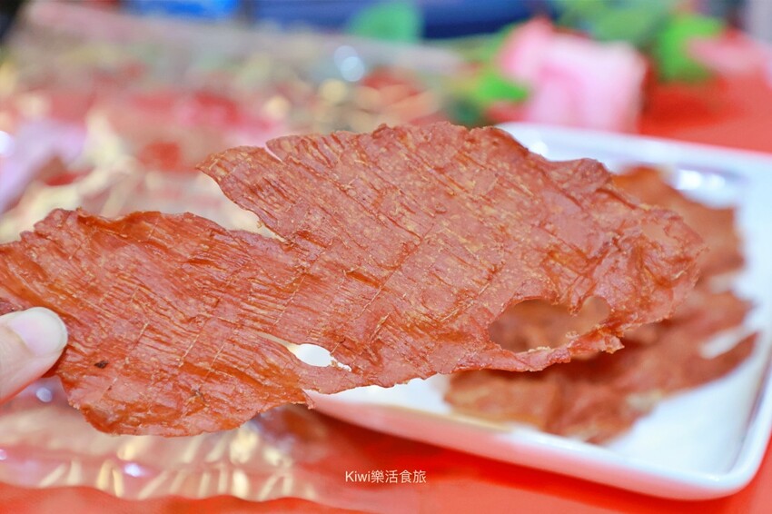 彰化北斗伴手禮！70年李老城肉脯店創始店薄透肉乾，北斗三大名產之一。