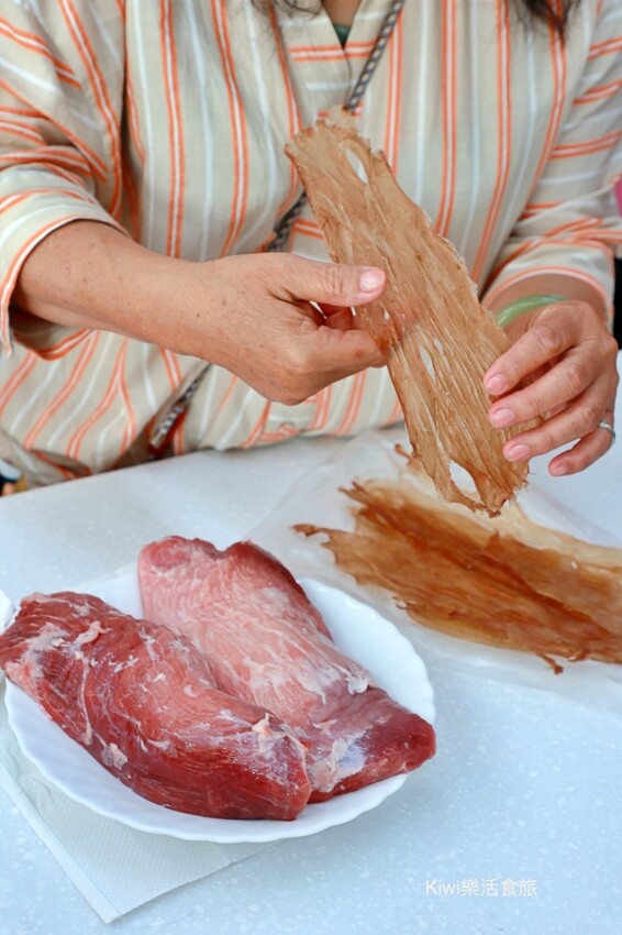 彰化北斗伴手禮！70年李老城肉脯店創始店薄透肉乾，北斗三大名產之一。