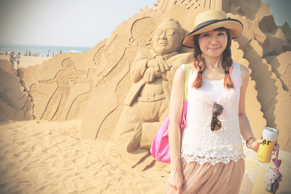 美少女的福隆沙雕藝術季