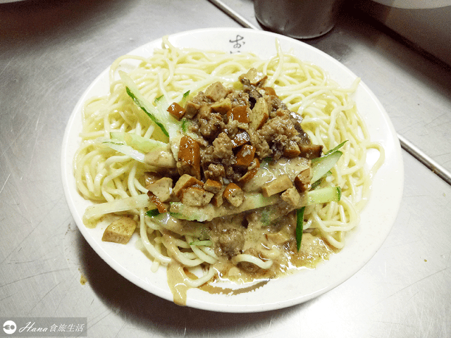 【台北中山】福德涼麵 | 24小時人氣宵夜排隊店 口味偏甜的涼麵&炸醬涼麵  大推三合一味噌湯