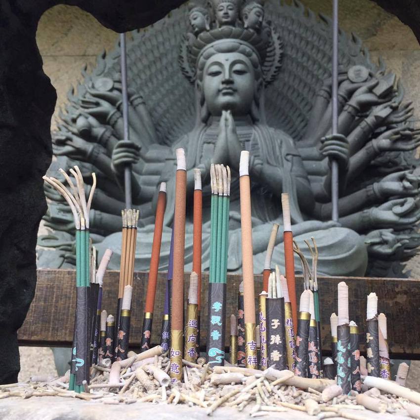 櫻花祕境緣道觀音廟   走春迎新好去處