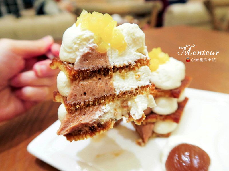 【捷運中山站】Monteur 夢甜屋(中山門市)~秋天吃栗子的季節，享受溫暖清雅的日式小確幸♥