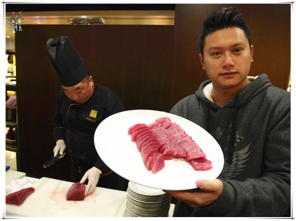 台北美食, 沖繩美食, 遠東cafe, 遠東飯店, 黑鮪魚