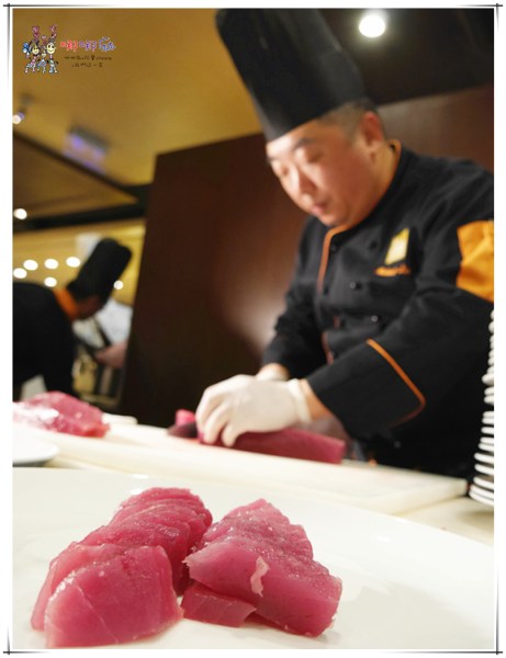 台北美食, 沖繩美食, 遠東cafe, 遠東飯店, 黑鮪魚