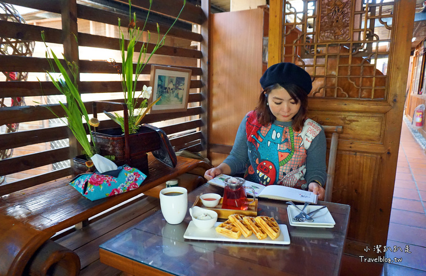 台中沙鹿景點》人間食解景觀餐廳 古色古香渡假小村落！落雨松秘境.下午茶.情侶約會.家庭聚餐好去處~ - 小潔趴趴走旅遊札記