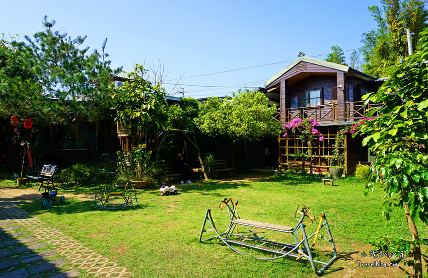 台中沙鹿景點》人間食解景觀餐廳 古色古香渡假小村落！落雨松秘境.下午茶.情侶約會.家庭聚餐好去處~ - 小潔趴趴走旅遊札記