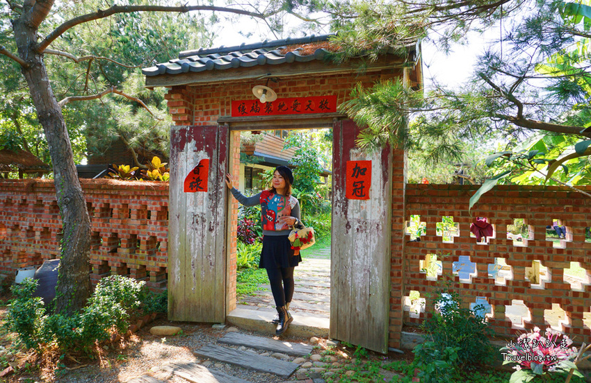 台中沙鹿景點》人間食解景觀餐廳 古色古香渡假小村落！落雨松秘境.下午茶.情侶約會.家庭聚餐好去處~ - 小潔趴趴走旅遊札記