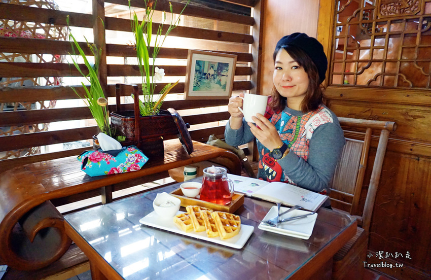 台中沙鹿景點》人間食解景觀餐廳 古色古香渡假小村落！落雨松秘境.下午茶.情侶約會.家庭聚餐好去處~ - 小潔趴趴走旅遊札記