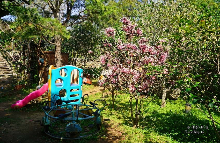 台中沙鹿景點》人間食解景觀餐廳 古色古香渡假小村落！落雨松秘境.下午茶.情侶約會.家庭聚餐好去處~ - 小潔趴趴走旅遊札記