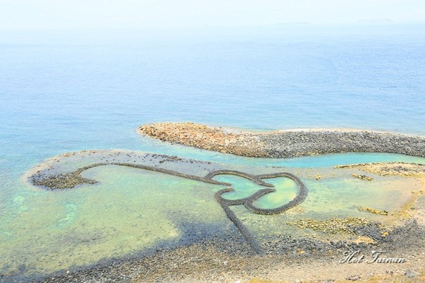 雙心石滬：【澎湖景點】七美望安網美IG打卡景點！跟著我們一起這樣拍~