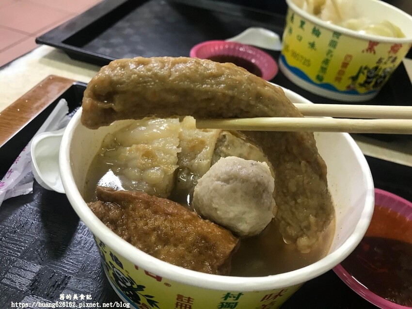 【苗栗後龍鎮】後龍慈雲宮前美食推薦『後龍黑輪伯』湯還能無限續加~