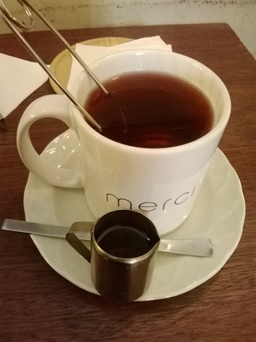 merci café：beaucoup 滿意! Merci Cafe感謝你^^