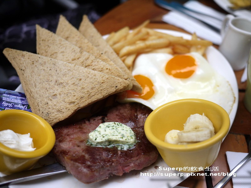 [餐廳食記]台北的The Diner樂子之排很大美式早午餐
