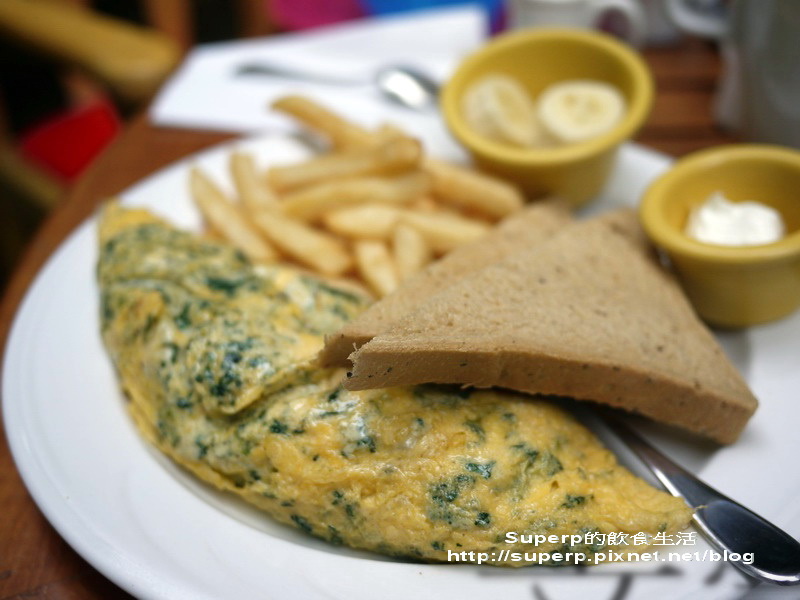 [餐廳食記]台北的The Diner樂子之排很大美式早午餐