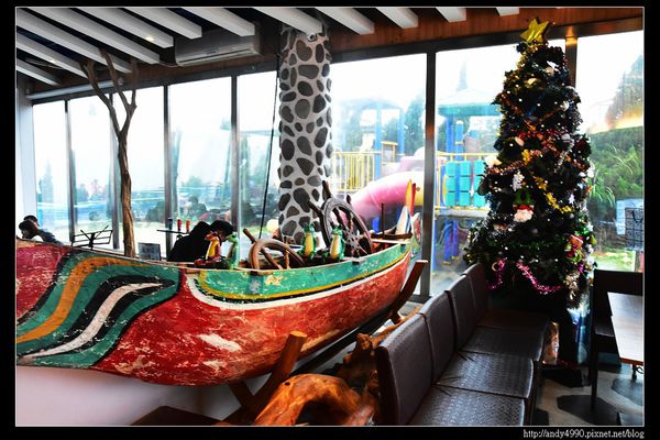 20160110龍潭白圍牆地中海景觀咖啡5