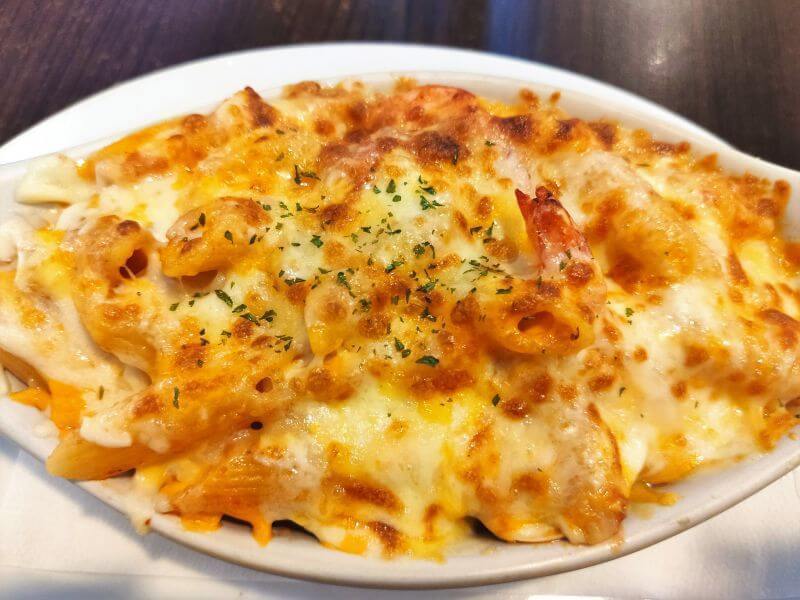 香草蛋糕舖 奶海蕃茄海鮮焗烤麵