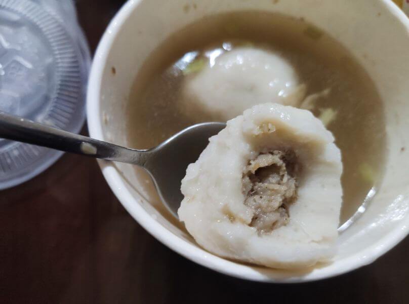 健民潤餅 魚丸湯