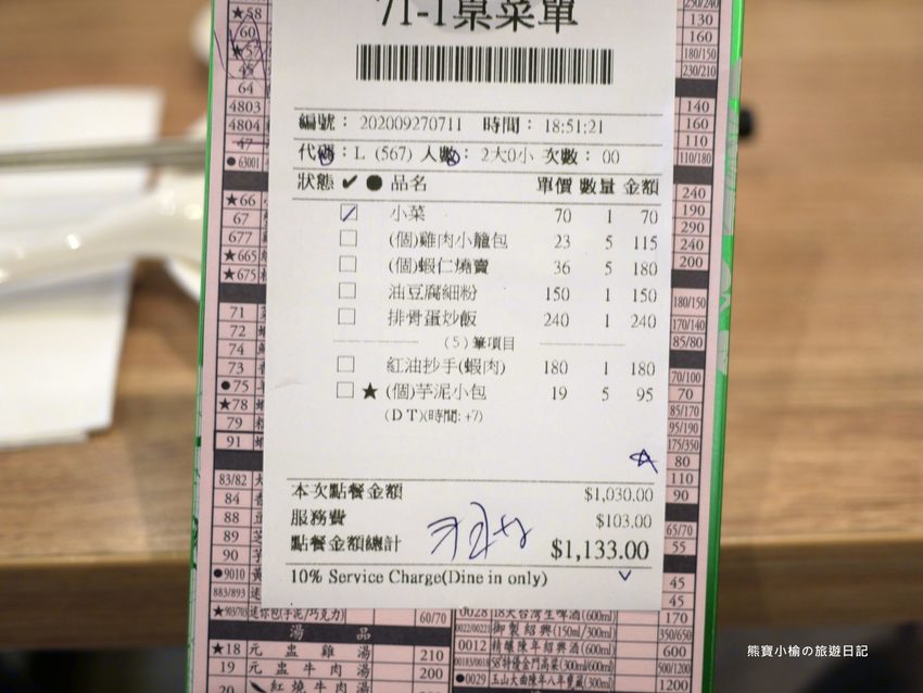 鼎泰豐新竹大遠百店，2020年全新菜單品項價位，米其林一星極品小籠包！蝦仁燒賣、芋泥小籠包、紅油抄手好好吃。 @熊寶小榆の旅遊日記