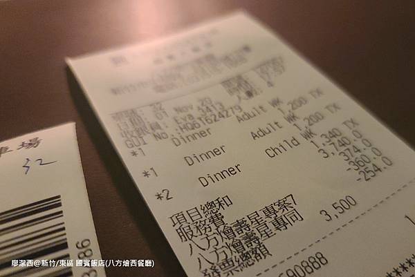 【新竹/東區】國賓大飯店(八方燴西餐廳)