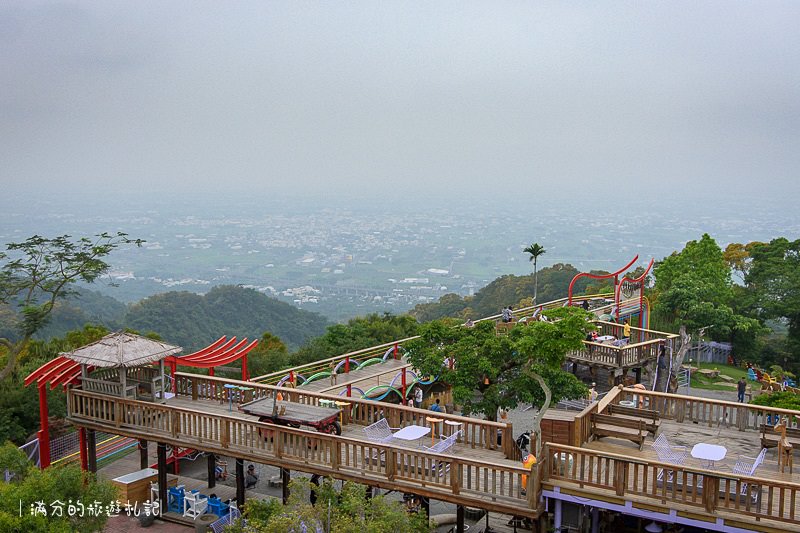 南投市景點》星月天空景觀餐廳 超廣角無敵夜景 在動物園裡下午茶 親子遊樂的好去處 - 滿分的旅遊札記