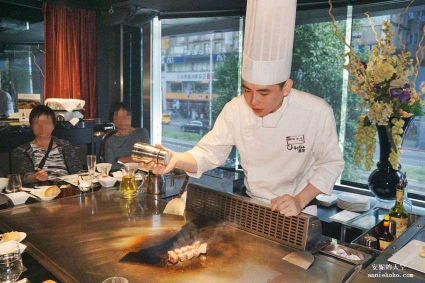 [台北東區約會餐廳推薦 墨賞新鐵板料理] 超值套餐十品饗宴 全台十大鐵板燒票選TOP1 - 安妮的天空