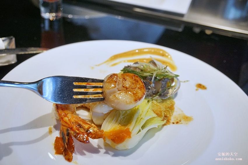 [台北東區約會餐廳推薦 墨賞新鐵板料理] 超值套餐十品饗宴 全台十大鐵板燒票選TOP1 - 安妮的天空