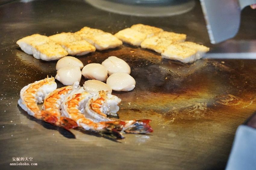 [台北東區約會餐廳推薦 墨賞新鐵板料理] 超值套餐十品饗宴 全台十大鐵板燒票選TOP1 - 安妮的天空