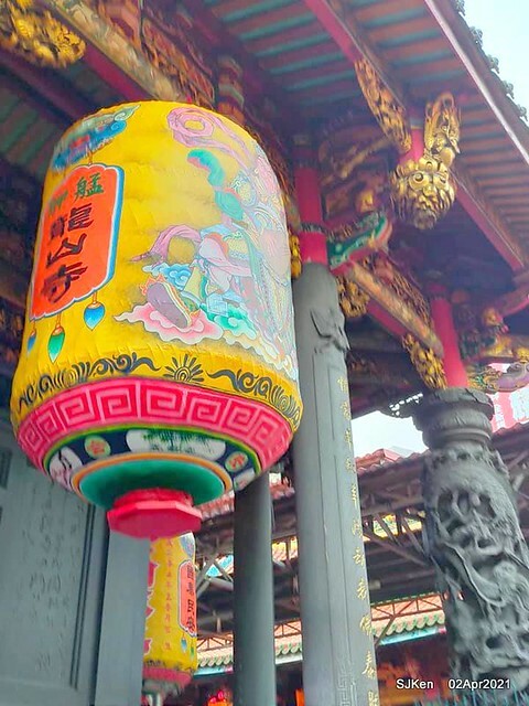 「龍山寺」(Longshan temple), Taipei, Taiwan, SJKen, Apr 2,2021.