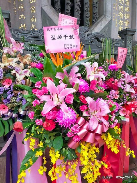 「龍山寺」(Longshan temple), Taipei, Taiwan, SJKen, Apr 2,2021.