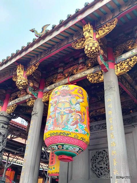 「龍山寺」(Longshan temple), Taipei, Taiwan, SJKen, Apr 2,2021.