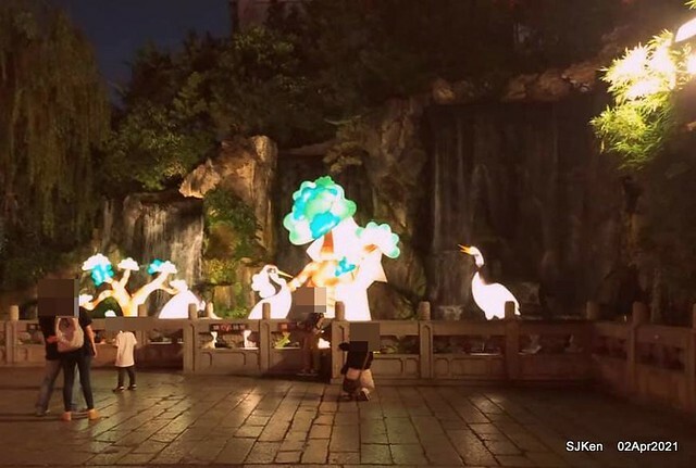 「龍山寺」(Longshan temple), Taipei, Taiwan, SJKen, Apr 2,2021.